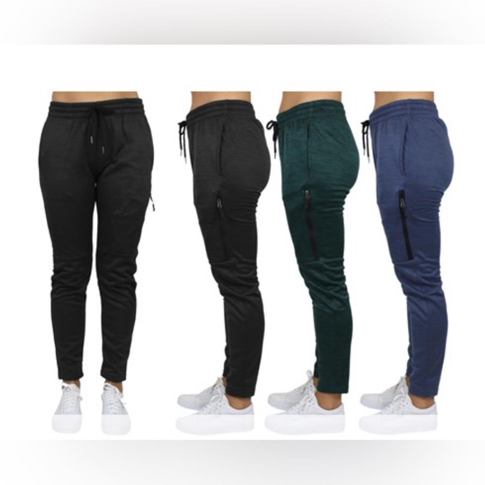 3 Pair Women’s Fleece Jogger- Small